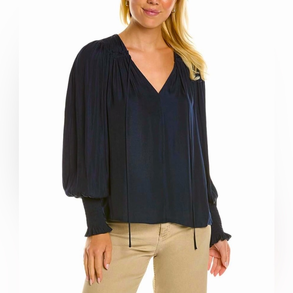 Rebecca Taylor - navy top/blouse